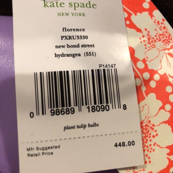 Handbag Kate spade color purple - Picture 3 of 3